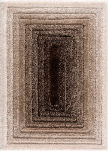 Kiara 3d Shaggy 5cm 301A bézs-barna szőnyeg 60x110 