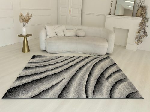 Nilofer 6033 szürke modern szőnyeg 80 cm-es szett