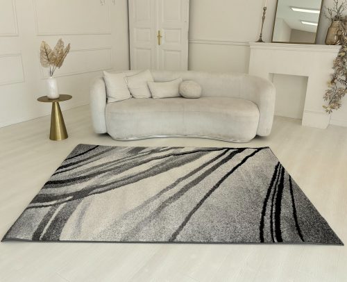 Nilofer 6038 szürke modern szőnyeg 80 cm-es szett