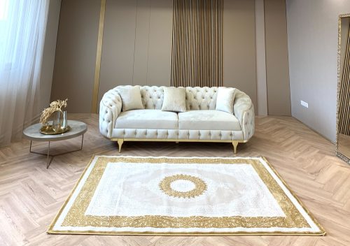 Zelda sárga klasszikus szőnyeg 60x110 cm