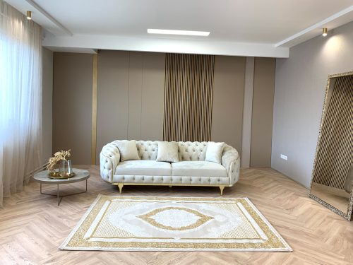 Zelda sárga klasszikus szőnyeg 60x110 cm