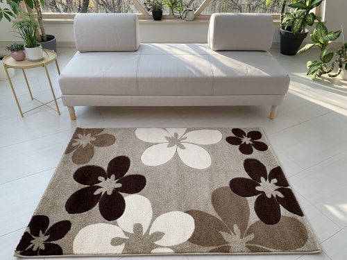 Pearl Bézs virág mintás (Beige) szőnyeg 120x170