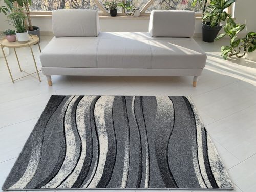 Pearl Szürke hullámos 9837 (Grey) szőnyeg  60x110