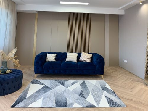 Madrid 8081 design szürke szőnyeg 80 cm-es szett